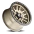 Dirty Life Race Wheels Canyon Pro 9309 GD 17x9 5x127 -12mm Satin Gold [9309-7973MGD12] - Image 2