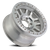 Dirty Life Race Wheels Canyon Race 9314 M 17x9 5x127 -38mm Machined Silver [9314-7973M38] - Image 2