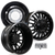 22" Arena A113 Thunder Dually Kit/ Satin Black