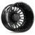 22" Arena A113 Thunder Dually Kit/ Black Milled