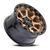 Mayhem Ridgeline 8306 BZ 17x8 6x135 -6mm Satin Bronze [8306-7836BZ] - Image 2