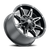 Mayhem Rampage 8090 BK 20x10 8x165.1 -25mm Black [8090-2181M] - Image 2