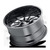 Cali Offroad Summit 9110 GB-M 22x12 6x139.7 -51mm Gloss Black [9110-22283BMN] - Image 3