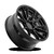 22x9.5 LUSSO 6x139.7  3 5.59 106.1 GLOSSY BLACK [A138229584P00302] - Image 2