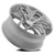 22x9.5 LUXOR 6x135  25 6.21 87.12 GLOSS SILVER BRUSHED [A141229589P02509] - Image 5