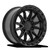 17x8.5 ATLAS 6x139.7  25 5.76 106.1 SATIN BLACK CENTER GLOSSY BLACK LIP [A135178584P02504]