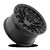 17x9 PURSUIT 6x139.7  0 4.97 106.1 SATIN BLACK CENTER GLOSSY BLACK LIP [A137179084P00004] - Image 2