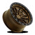 20x10 PURSUIT 6x135  -18 4.76 87.12 SMOKED BRONZE CENTER GLOSSY BLACK LIP [A137200089N01826] - Image 2