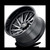 Cali Offroad Purge 9114 24x14 6x135 -76mm Gloss Black Milled [9114-24436BM] - Image 3