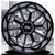 Cali Offroad Auburn 9117 24x14 6x135 -76mm Gloss Black Milled [9117-24436BM] - Image 3