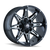20x9 8x6.5/8x170 5.71BS 8090 Rampage Black/Milled - Mayhem Wheels