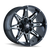 20x9 8x180 5.71BS 8090 Rampage Black/Milled - Mayhem Wheels