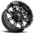 20x9 8x180 5.75BS D567 Lethal Black/Milled - Fuel Off-Road