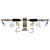 07-17 Jeep JK 9500 Dual Steering Stabilizer - Skyjacker Suspension