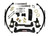 14-16 Chevy/GMC 1500 PU 6-7in System w/Alum Suspension & Struts - Skyjacker Suspension