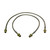 79-95 Toyota Pick-Up/4Runner 3-7in Front Brakelines - Skyjacker Suspension