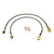 76-81 Jeep CJ w/Disc 3-5in Front Brakelines - Skyjacker Suspension