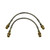 55-66 Jeep CJ 2.5-4in Front Brakelines - Skyjacker Suspension