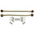 99-01 Ford SD 7-8in Rear Sway Bar Links - Skyjacker Suspension
