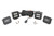 Black Series LED Light Pair Square 2" Spot