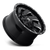 18x9 5x4.5/5x5 5BS D574 Cleaver Black Milled - Fuel Off-Road