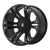 18x9 5x5.5/5x150 6.38BS XD778 Monster Matte Black - XD Wheels