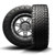 315x70r17E (35x12.50r17) BLK All Terrain KO2 - BFgoodrich Tires
