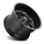 22x12 8x170 4.75BS D581 Triton Gloss Blk Mil - Fuel Off-Road