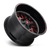 17x9 6x5.5/6x135 5BS D612 Stroke Gloss Red - Fuel Off-Road