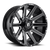 20x9 5x4.5/5x5 5BS D615 Contra Gloss Blk Mil - Fuel Off-Road