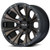 Only 4 Left! 17x9 8x170 4.53BS HE901 Satin Black w/Dark Tint  - Helo Wheels