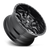 22x10 5x5.5/5x150 5.80BS D595 Sledge Gloss Black Milled - Fuel Off-Road