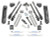 6in 4Link Sys W/Coils & Performance Shocks 05-07 Ford F250 4wd W/Factory Overload Suspension Lift Kit - Fabtech
