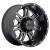 Only 4 Left! 18x9 5x5/5x5.5 4.5BS 737 Challenger Gloss Black/Milled- Gear Alloy