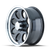 16x8 5x135 4.3BS Type 171 Black/Machined Lip - Ion Wheel