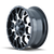 20x10 6x5.5/6x135 4.52BS 8015 Warrior Black/Machined - Mayhem Wheels