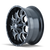 20x9 5x5.5/5x150 5.71BS 8015 Warrior Black/Milled Spokes - Mayhem Wheels