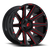 20x10 6x5.5/6x135 4.70BS D643 Contra Gloss Black w/Red Tint - Fuel Off-Road