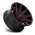 20x10 6x5.5/6x135 4.70BS D643 Contra Gloss Black w/Red Tint - Fuel Off-Road