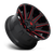 20x9 6x5.5/6x135 5BS D643 Contra Gloss Black w/Red Tint - Fuel Off-Road