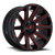 20x9 6x5.5/6x135 5.75BS D643 Contra Gloss Black w/Red Tint - Fuel Off-Road
