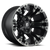 18x9 6x5.5/6x135 4.5BS D569 Vapor Black/Mach w/Tint - Fuel Off-Road