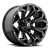 17x9 6x5.5/6x135 4.5BS D576 Assault Gloss Black Milled - Fuel Off-Road
