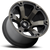 16x8 6x5.5 4.5BS D564 Beast Black Mach w/ Dark Tint - Fuel Off-Road