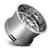 26x12 6x5.5/6x135 4.75BS D609 Triton Chrome - Fuel Off-Road