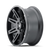 20x9 8x6.5 5BS Type 142 Matte Black - Ion Wheel
