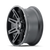 20x9 6x5.5 5.98BS Type 142 Matte Black - Ion Wheel