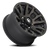 18x9 5x5 4.5BS D674 Blitz Matte Black DDT - Fuel Off-Road