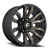 22x10 8x180 4.75BS D674 Blitz Matte Black DDT - Fuel Off-Road