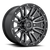 20x9 8x180 5BS D680 Rebel Matte Gunmetal Black - Fuel Off-Road